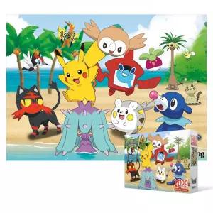 100피스 직소퍼즐 포켓몬스터 썬 문 피카츄와(오버)