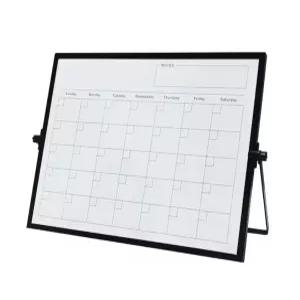 J2K 화이트보드 스탠드 양면 보드판 월별 계획표 스케줄표