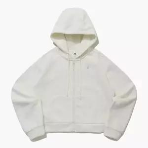 [르꼬끄](센텀시티점)(60% OFF) 플러피니트 루즈핏 후드 집업 (QP422OFTO2_CRM)