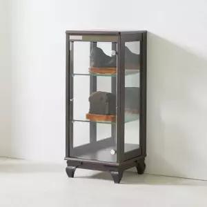 [강화유리도어] 이지-프리미엄 400-3단 유리 장식장 진열장