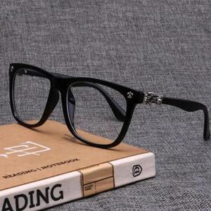 뿔테 패션테 크롬하츠 안경테 안경 블랙 + 블루라이트 펀해치스타일