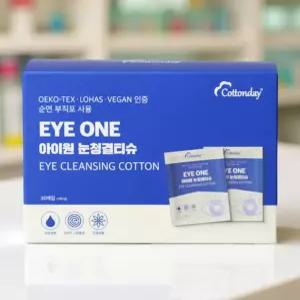 눈꺼풀 세정제 순면 부직포 리퀴드 용액 아이 클리너 눈청결티슈 30개입