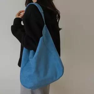 [시크폭스] 클램 신세틱 스웨이드 숄더백_54BA1204