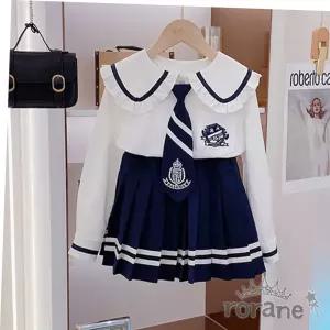 주니어 여아 주름치마 상하복 세트