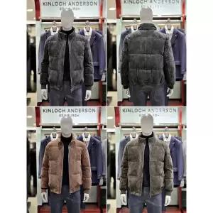 갤러리아 킨록 F/W 고트스웨이드 숏다운 가죽 점퍼 TKX1113