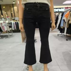 [에고이스트] 아일렛 포인트 슬림 부츠컷 데님 팬츠  ER4DP-460