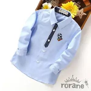 화이트 카라셔츠 남아 남방