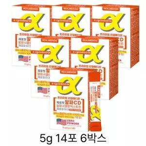 제로핏 알파 CD 알파시클로덱스트린 총6박스 제로파우더 난소화성말토덱스트린 시디 사이클로덱스트린 분말