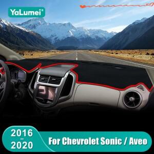 쉐보레 소닉/아베오 2016 자동차 대시보드 햇빛 가리개 커버 계기판 논슬립 패드 액세서리