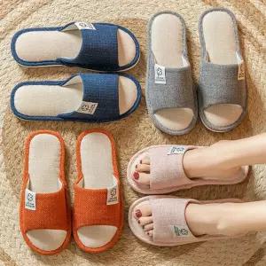 사계절 여성 남성 슬리퍼 거실 실내화 층간소음 거실화 사무실 도서실 실내 룸슈즈