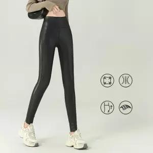 여성 기모 레깅스 하이웨스트 슬랙스 스판 밴딩 요가 팬츠