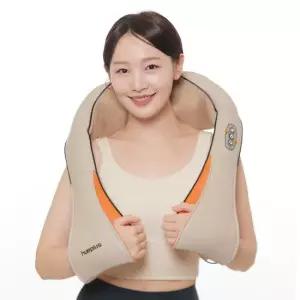 [홈쇼핑히트]  휴플러스 신개념 목어깨 주무름 안마기 HPM-100
