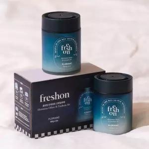 플로랑 프레쉬온 고체 탈취제 2개 화장실 실내 담배 집안 하수구 악취 냄새 제거