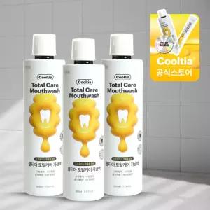 쿨티아 프로폴리스 토탈케어 가글 500ml 3개