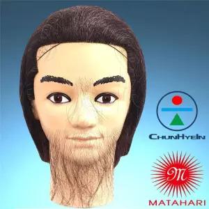 이용사 천혜인 마타하리 통가발 덧가발 면도마네킹 실기시험용 인모100