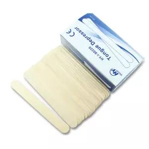 혀누르개 병원용 나무설압자 대용량 50box 의료용품 검진 왁싱