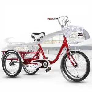 노인용 어르신 자전거 성인용 초보자 삼륜 편한 세발