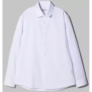 [하프클럽/에스티코]원포인트 TR스판 셔츠_화이트 (슬림핏) SDSWA02SSW