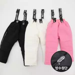 스키복 아동 멜빵 스키바지 버클 방한 방수 팬츠 겨울방학 스키장용품 아동스포츠웨어 101301