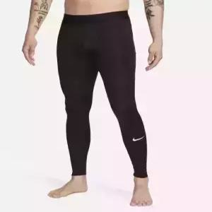 나이키 프로 드라이 핏 피트니스 타이즈 M - 블랙화이트 FB7953-010