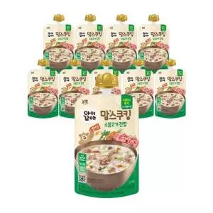 [남양] 맘스쿠킹 이유식 소불고기 진밥 (12개월) 10개
