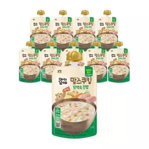 [남양] 맘스쿠킹 이유식 닭백숙 진밥 (12개월) 10개