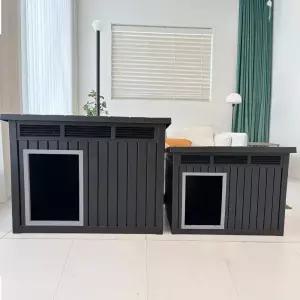 NEW레드와이 플랫형 플라스틱 강아지집 개집 야외 실외 대형견집 애견하우스 반려동