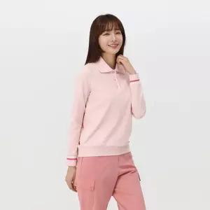 [PAT 여성] 포인트 배색 카라 티셔츠_1K25231