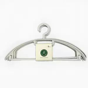 어깨뿔방지 멀티 옷걸이 8075 5P 매장용 포장 행거