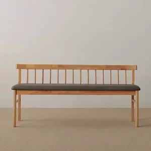 에비뉴 원목 식탁 벤치 3인