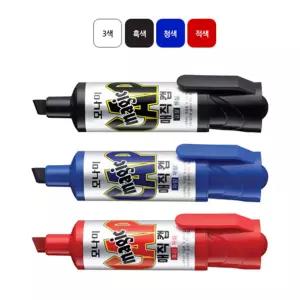 매직캡 청색 1DZ (12개입)_모나미 빅드림마카 유성매직 유성매직펜 유성마카