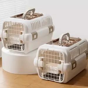 리치독스 고양이 이동장 강아지 켄넬 하드캐리어 더블캐리