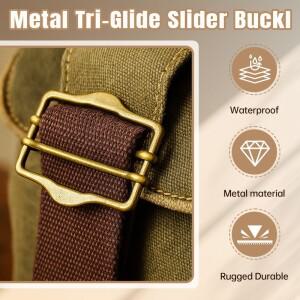 10/20개 20/25/30/40mm 금속 조절 슬라이더 버클 가방 어깨끈 사이드 카라비너 클립 티어 웨빙 롤러