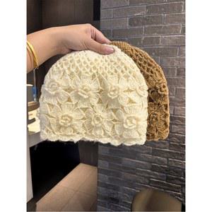 여성용 손뜨개 봄 볼레로 짜임 손뜨개가디건 가디건 그물 캐주얼