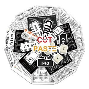 30개/대 Windows+ Word/Excel(Windows용)/Adobe Photoshop 빠른 참조 키보드 가이드 단축키 스티커 노트북