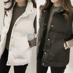 3컬러 방한 겨울조끼 스타일 패딩 쪼끼 커플 INSUM51 쪼끼패딩 패딩 후드 조끼패딩