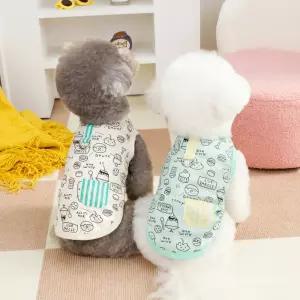 펫트에일 귀여운 강아지 옷 여름 나시 티셔츠 고양이 