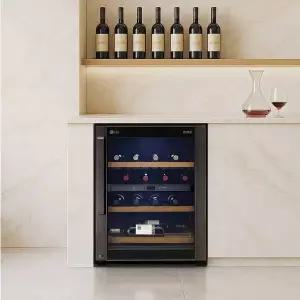 [LG]디오스 와인셀러 43병 와인냉장고 RW432JKX 미세온도조절 (R-WZ46JKX 후속모델)