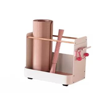 폼롤러 보관함 필라테스 바구니 정리대 가정용 거치대 랙 수납함 보관 철제 헬스장 담요