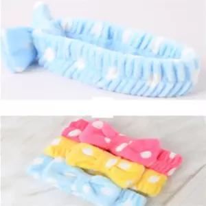 생활모아 리본 헤어밴드 땡땡이해어밴드