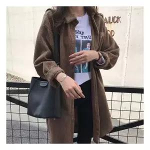 골덴자켓 롱가디건 남방 골지 캐주얼점퍼 1050397