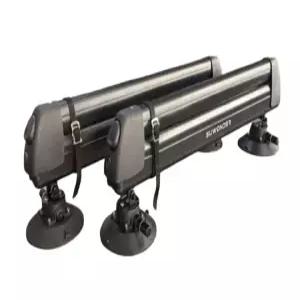 스노우보드 캐리어 루프 운반 차량 지붕 흡착 부착형 흡착컵 블랙 합금 차량용