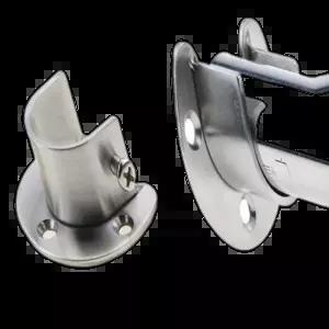 스텐 U자 옷장 봉걸이 지지대