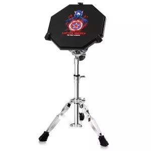 패드 드럼연습 연습용 소음방지 풀세트 가방 입문용 교육 12인치 드럼