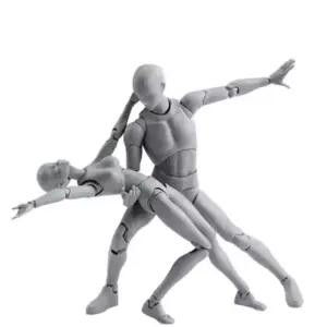 인체모형 피규어 관절 미술 드로잉 남여세트 소묘 모델 이동식 인형 신체