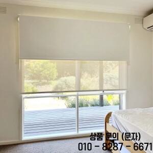 Decopedia Windows용 맞춤형 듀얼 블라인드 전동 스마트 창 블랙아웃 롤러 주야간 더블