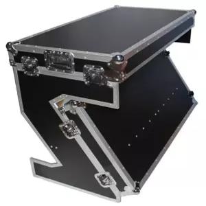 dj 테이블 휴대용 장비 음악 클럽 페스티벌 콘솔 컨트롤러 믹싱 파티 실버