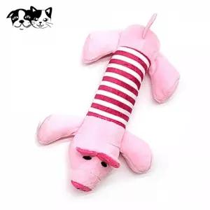 네이처펫 모모 스틱 애착인형 꿀꿀이 (강아지 장난감)