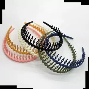 잔머리머리띠 잔머리 고정 빗살 머리띠 LM-0620