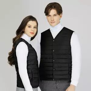 티공사 웰론 패딩 조끼 남녀공용 커플 겨울템 남성 여성 점퍼 경량 남여